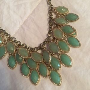 Francesca’s Green Statement Neclace